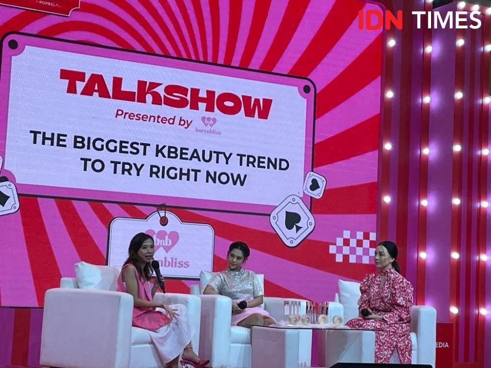 BeautyFest Asia 2023 by Popbela.com sesi 'The Biggest KBeauty Trend to Try Right Now by Barenbliss' (4/5/23) (IDNTimes/Dina Fadillah Salma)