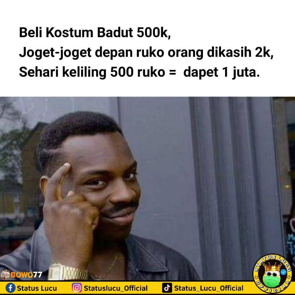 meme mau cepat kaya (instagram.com/statuslucu_official)