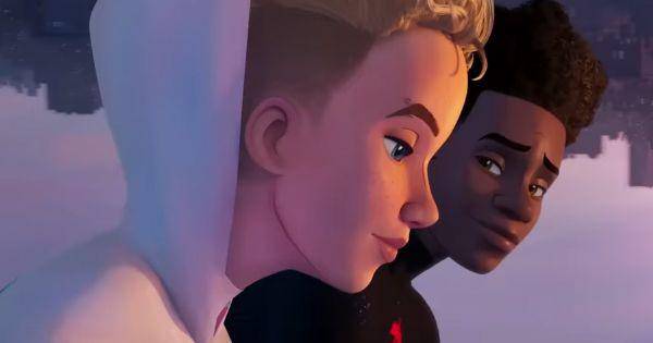 Gwen dan Miles berkencan ( Dok. Sony Pictures Animation/ Spider-Man: Across the Spider-Verse )
