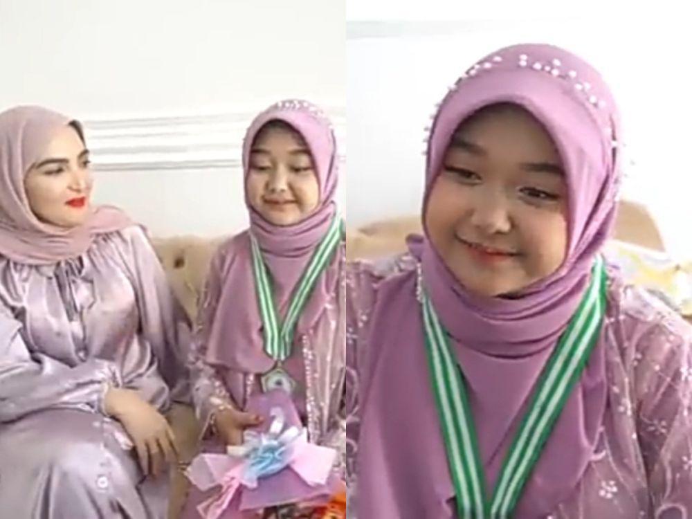 8 Potret Ashanty Hadiri Wisuda Anak Asuhnya, Aulia Curi Perhatian!