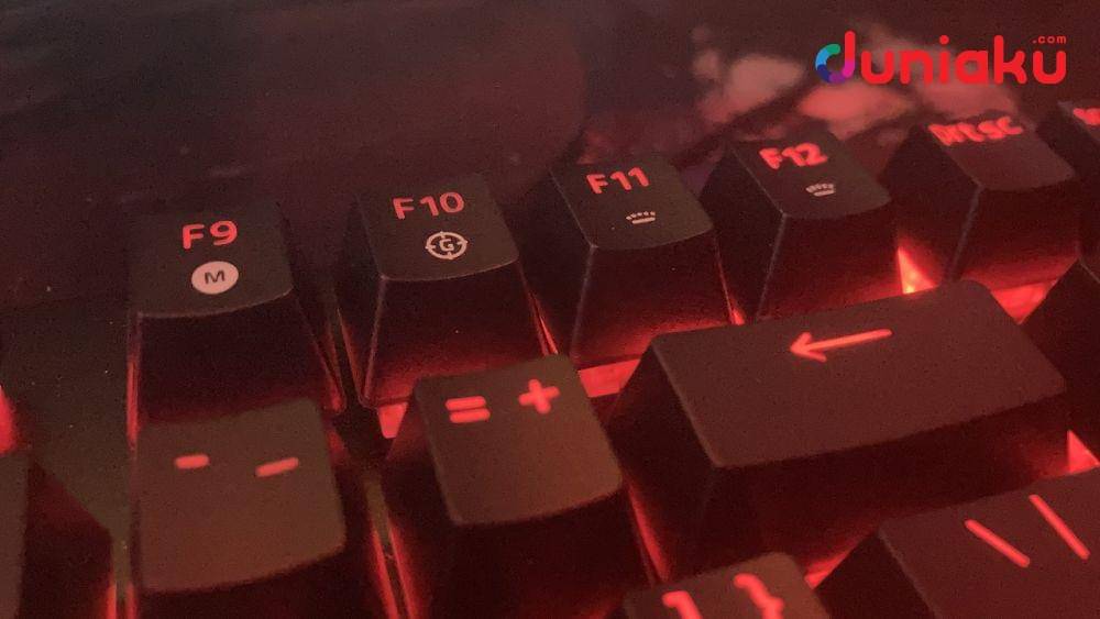 Razer BlackWidow V4 Pro. duniaku.com/Adhitya Daniel