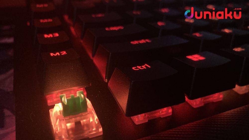 Razer BlackWidow V4 Pro. duniaku.com/Adhitya Daniel