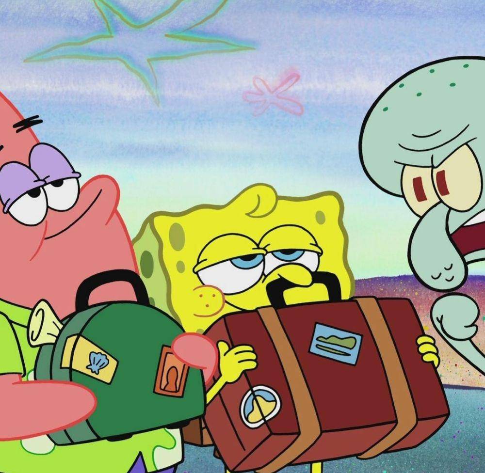ilustrasi spongebob (instagram.com/officialpatrickstar)