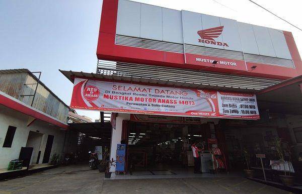 Bengkel motor Mustika Motor Ahass Bogor (google.com/maps/Bengkel Honda Ahass Mustika Motor)