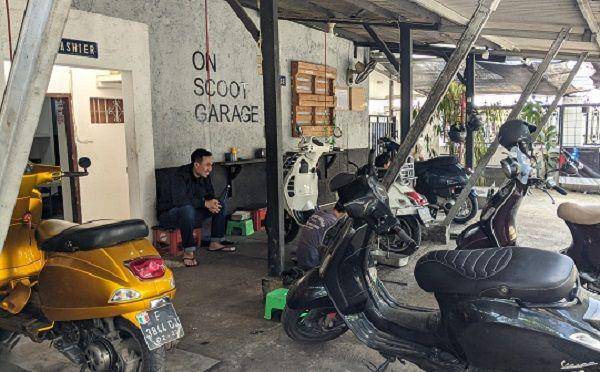 Bengkel motor On Scoot Garage Bogor (google.com/maps/Nanda Firdaus)