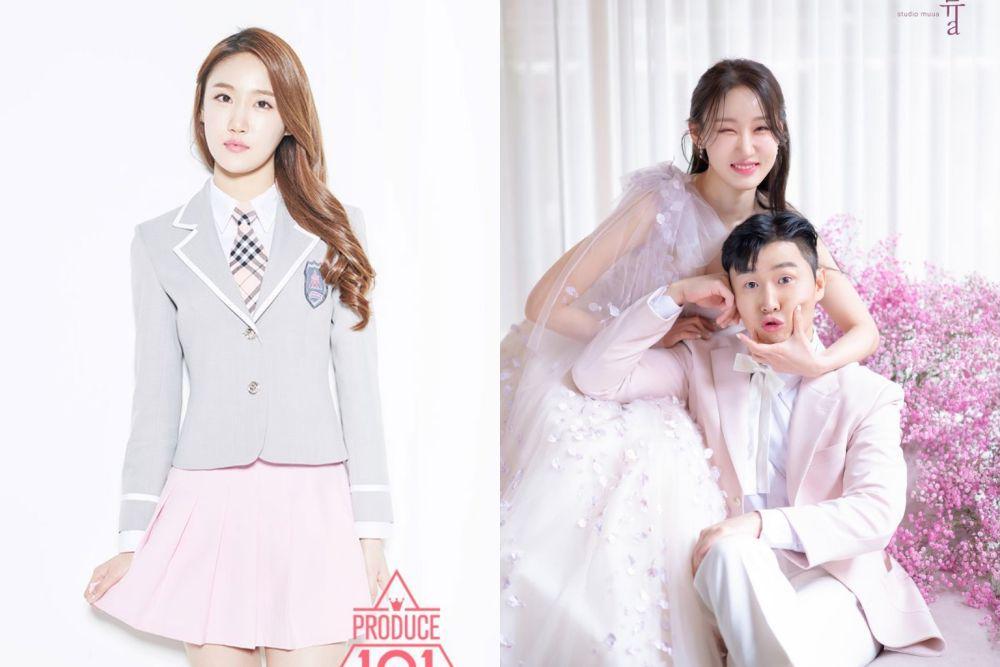 9 Potret Prewedding Kontestan Produce 101, Kim Ja Yeon dan Lee Sang Ho
