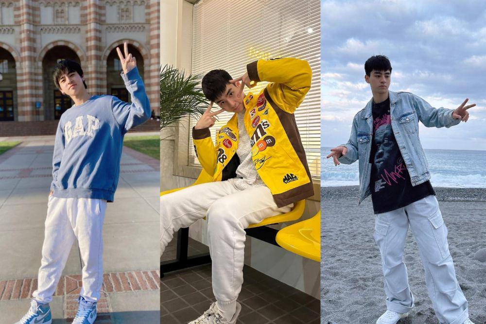 10 Ide Daily Outfit ala Jimmy Liu, Bintang American Born Chinese