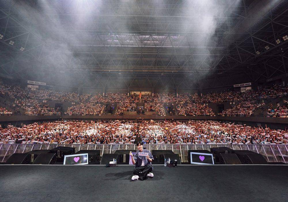 potret fan meeting Kim Seon Ho di Jakarta (instagram.com/seonho__kim)
