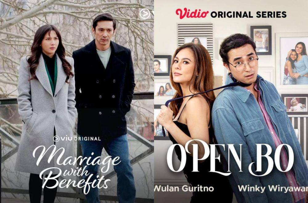 Series tentang selingkuh 2023 (dok. Amadeus Sinemagna / Open BO | dok. Viu Original / Marriage with Benefits)