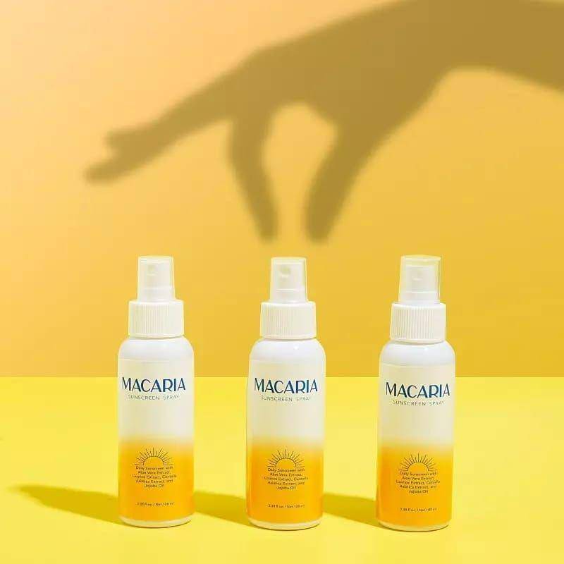 Potret produk Macaria Sunscreen Spray (dok. beautyhaul.com)