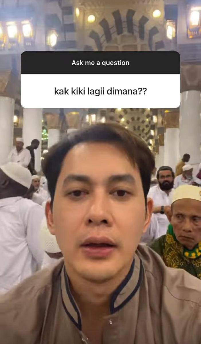 momen keberangkatan haji Kiki Farrel (instagram.com/kikifarrel)