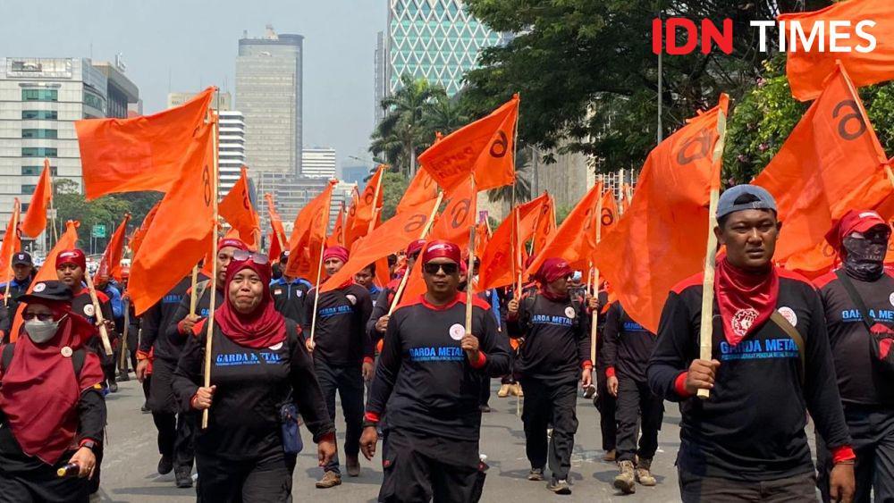 Polda Metro Jaya Terjunkan 3.454 Personel Kawal Demo Buruh Besok