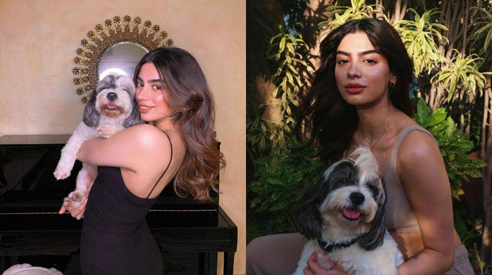 7 Potret Lengket Khushi Kapoor dan Panda, Anjing Kesayangannya