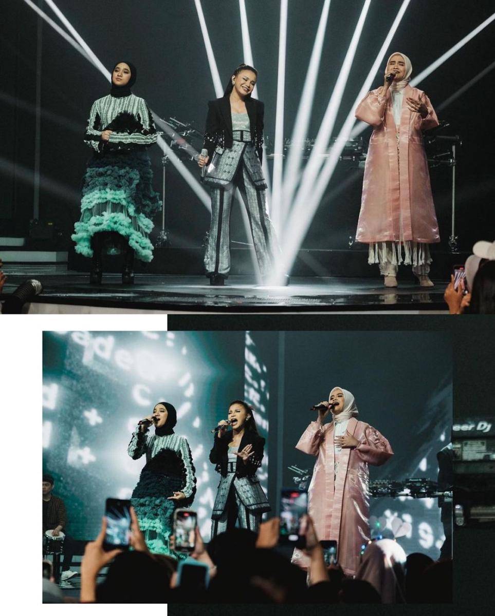 momen Rossa di Mega Konser Kemenangan Idol XII (instagram.com/itsrossa910)