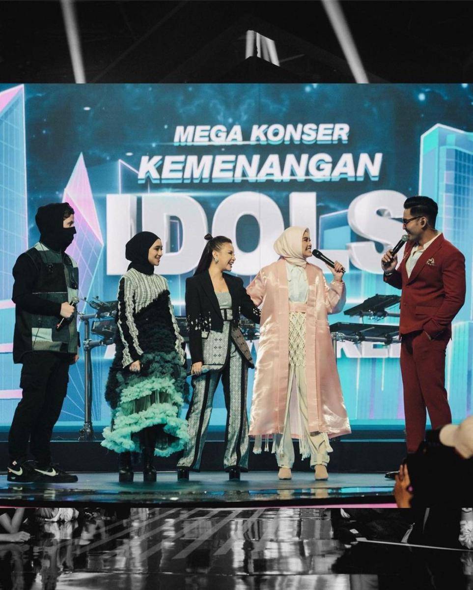 momen Rossa di Mega Konser Kemenangan Idol XII (instagram.com/itsrossa910)