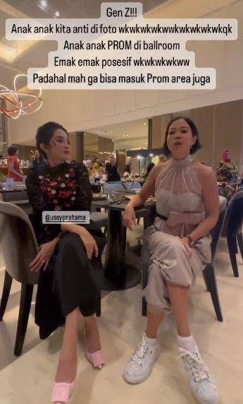 Ussy hadiri prom putrinya (Instagram.com/ussypratama)