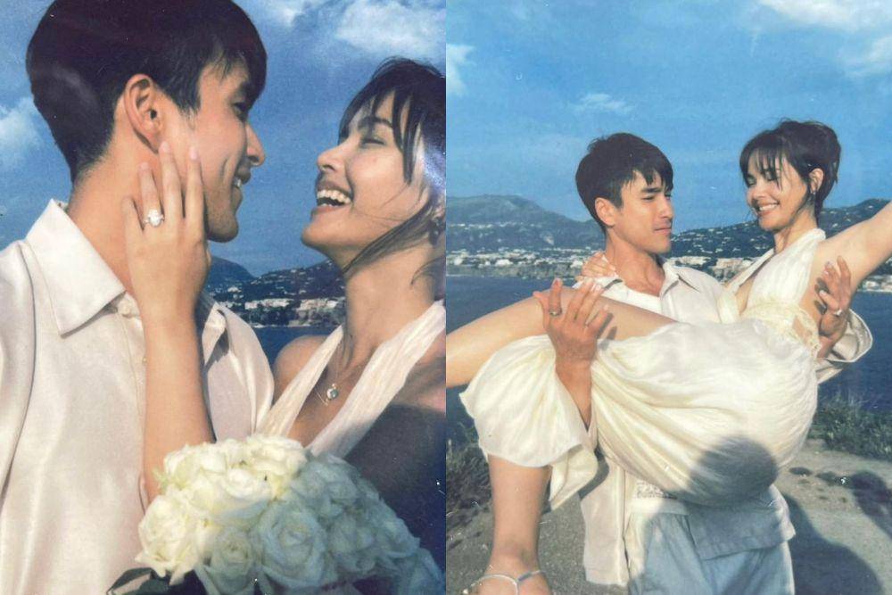 potret lamaran Yaya Urassaya dan Nadech di Italia (instagram.com/urassayas)