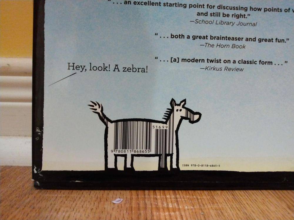 potret barcode buku unik (reddit.com/user/isthisthetsuki)