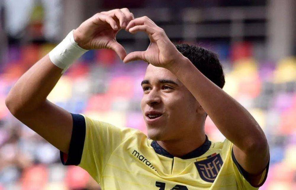 Kendry Paez saat tampil bersama Ekuador di Piala Dunia U-20 2023. (Instagram/@kendry.paez10).