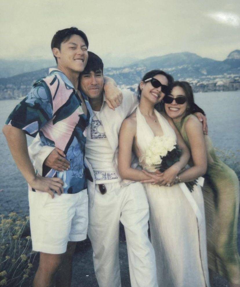 potret lamaran Yaya Urassaya dan Nadech di Italia (instagram.com/kimmy_kimberley)