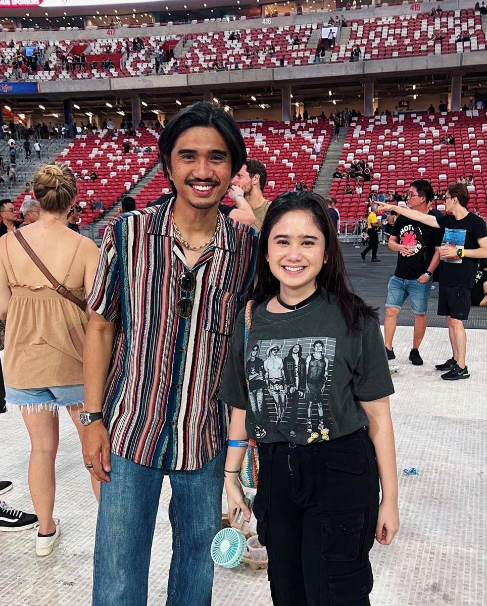 artis nonton konser di luar negeri (instagram.com/tissabiani)