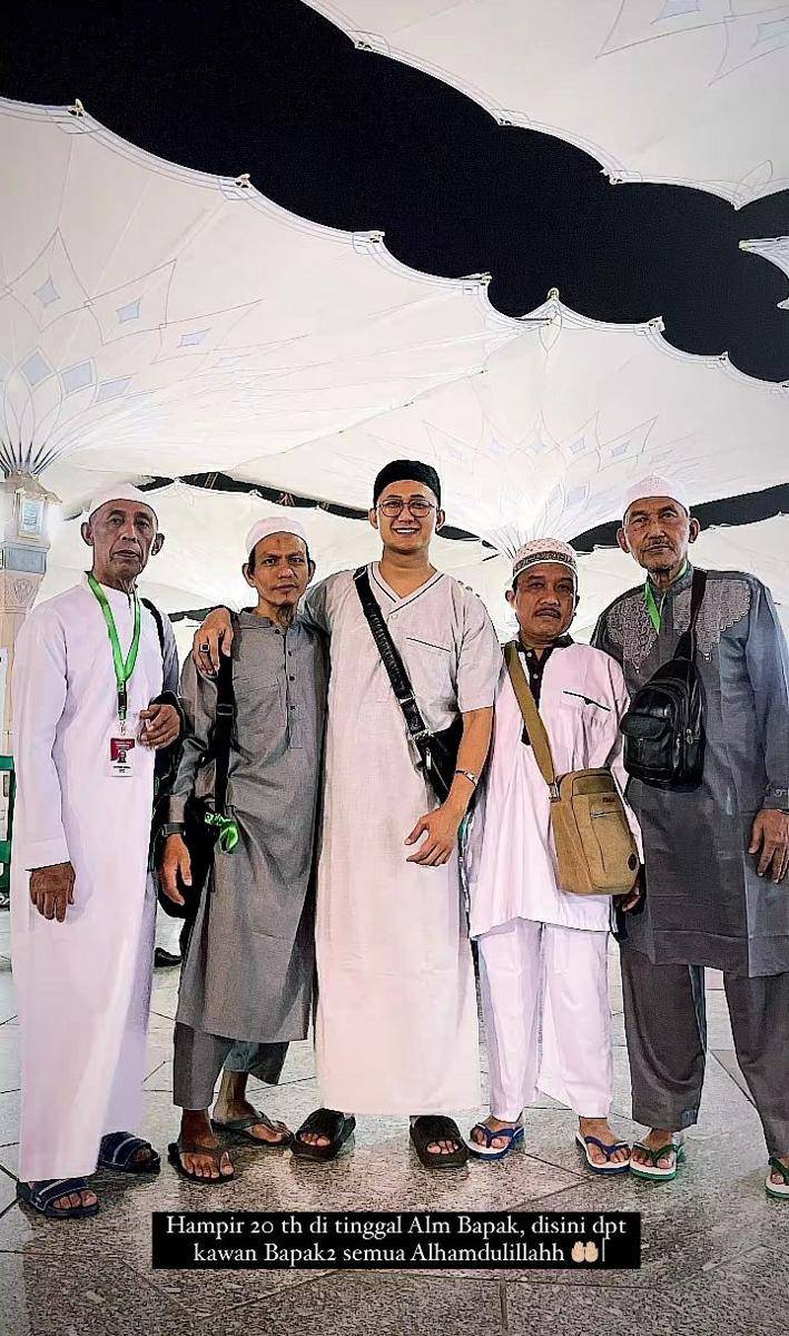 potret Boby Tince pergi ibadah haji tahun 2023 (instagram.com/boby_tince)