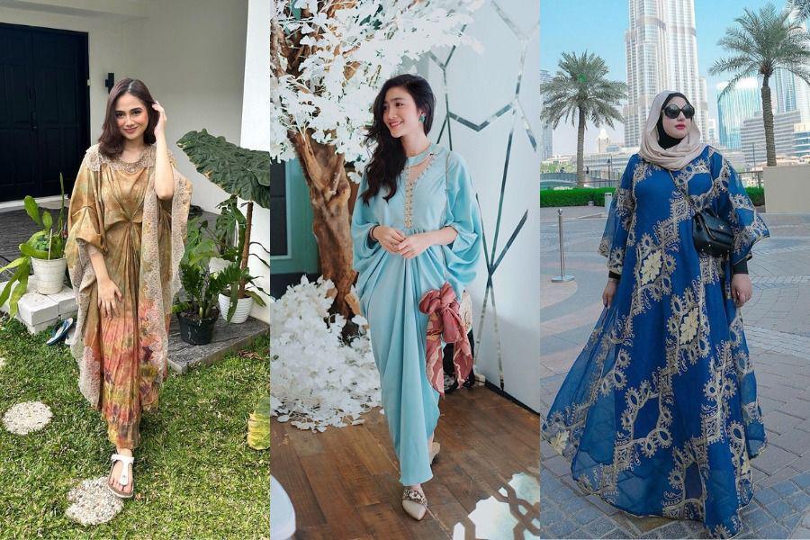 9 Inspirasi Kaftan untuk Sambut Idul Adha ala Artis, Stunning Abis!