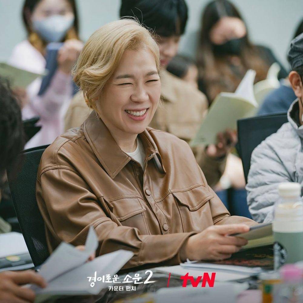 momen pembacaan naskah drama The Uncanny Counter 2 (instagram.com/tvn_drama)
