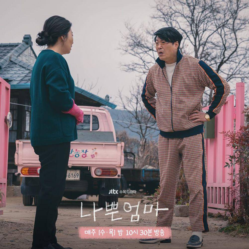 Ra Mi Ran dan Baek Hyun Jin di The Good Bad Mother (instagram.com/jtbcdrama)