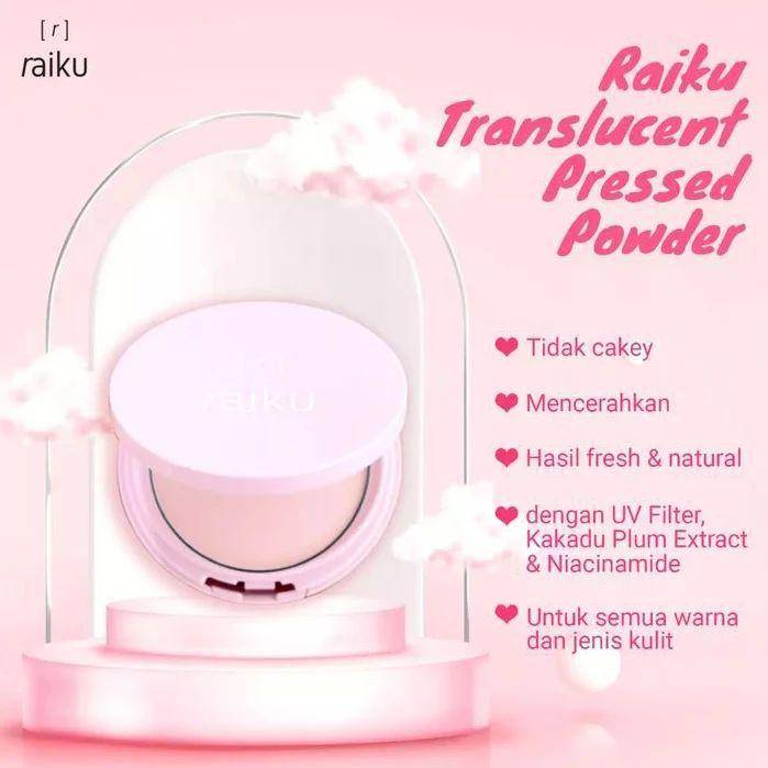 Raiku Translucent Pressed Powder (Instagram.com/raikubeauty)
