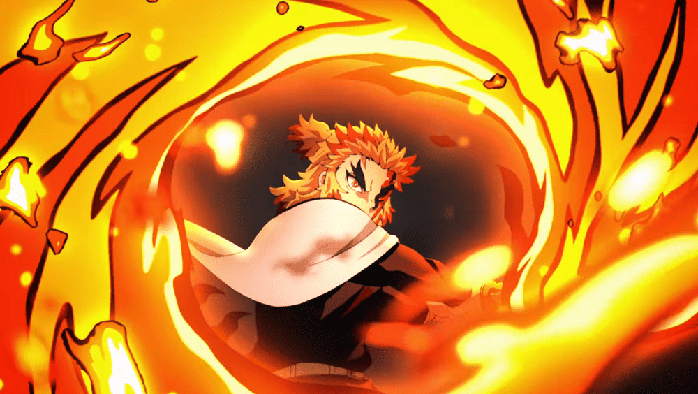 Shi no kata: Sei En no Uneri (dok. Ufotable/ Kimetsu no Yaiba)