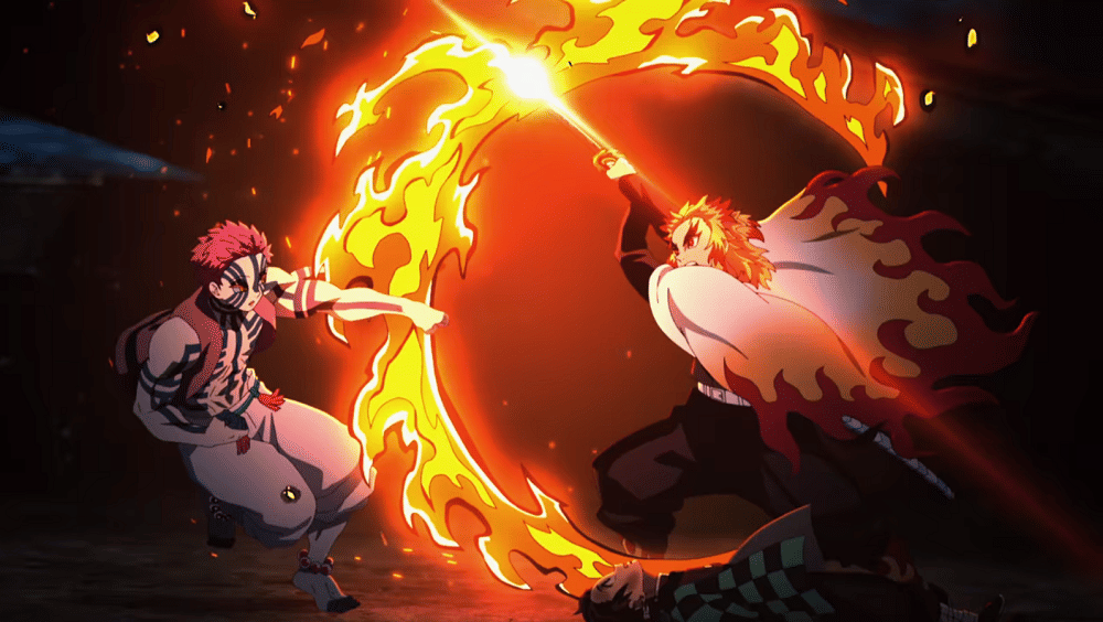 Ni no kata: Nobori En Ten (dok. Ufotable/ Kimetsu no Yaiba)