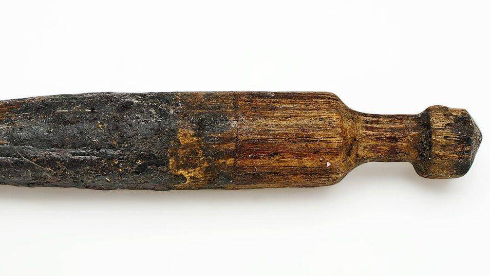 Kegel, ditemukan di Stoopweg dari rute terowongan kereta api. (commons.wikimedia.org/Museum Rotterdam)