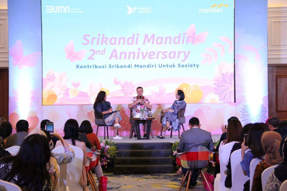 Peringatan ulang tahun kedua Srikandi Mandiri yang digelar pada 24 Mei 2023. (Dok. Bank Mandiri)