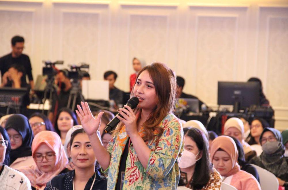 Peringatan ulang tahun kedua Srikandi Mandiri yang digelar pada 24 Mei 2023. (Dok. Bank Mandiri)