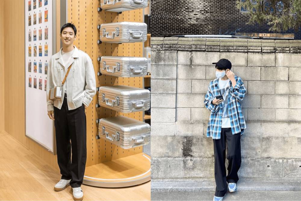 ide outfit pria dengan outer ala Lee Ji Hoon (instagram.com/leejehoon_official)
