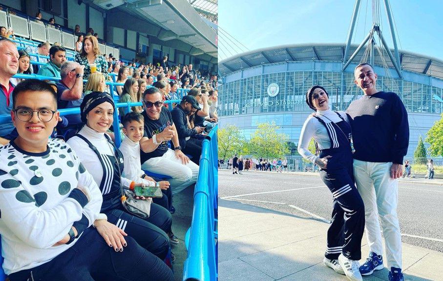 7 Potret Keluarga Ferdy Hasan Nonton Konser Coldplay di Manchester