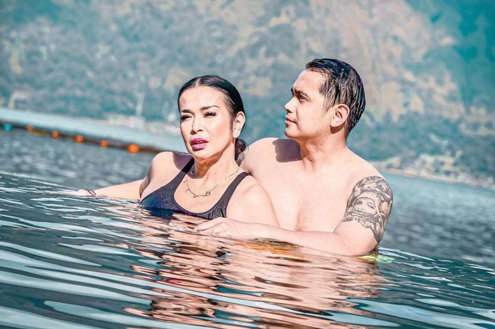 Ajun Perwira dan Jennifer Ipel (Instagram/ajunperwira)