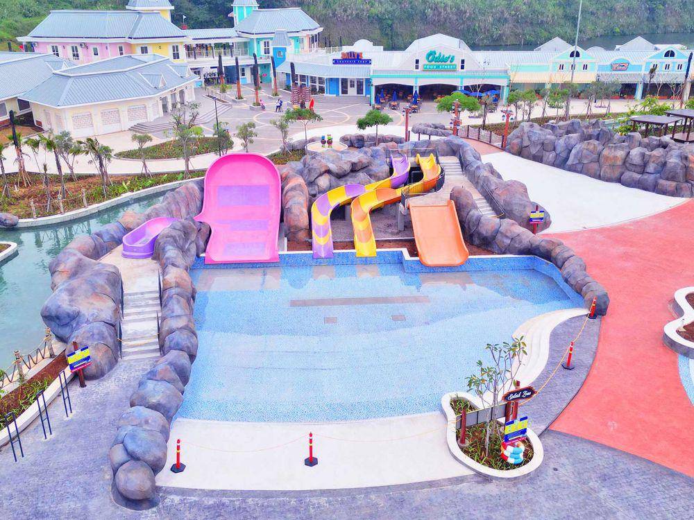 Potret wahana permainan di Wahoo Waterworld Bandung (wahoowaterworld.co.id)