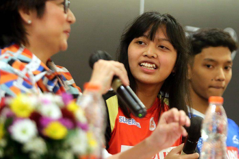 Sri Fatmawati (atlet PB Jaya Raya) jadi salah satu atlet yang mentas di ajang Polytron Walikota Cup Solo 2023. (Dok. Istimewa)