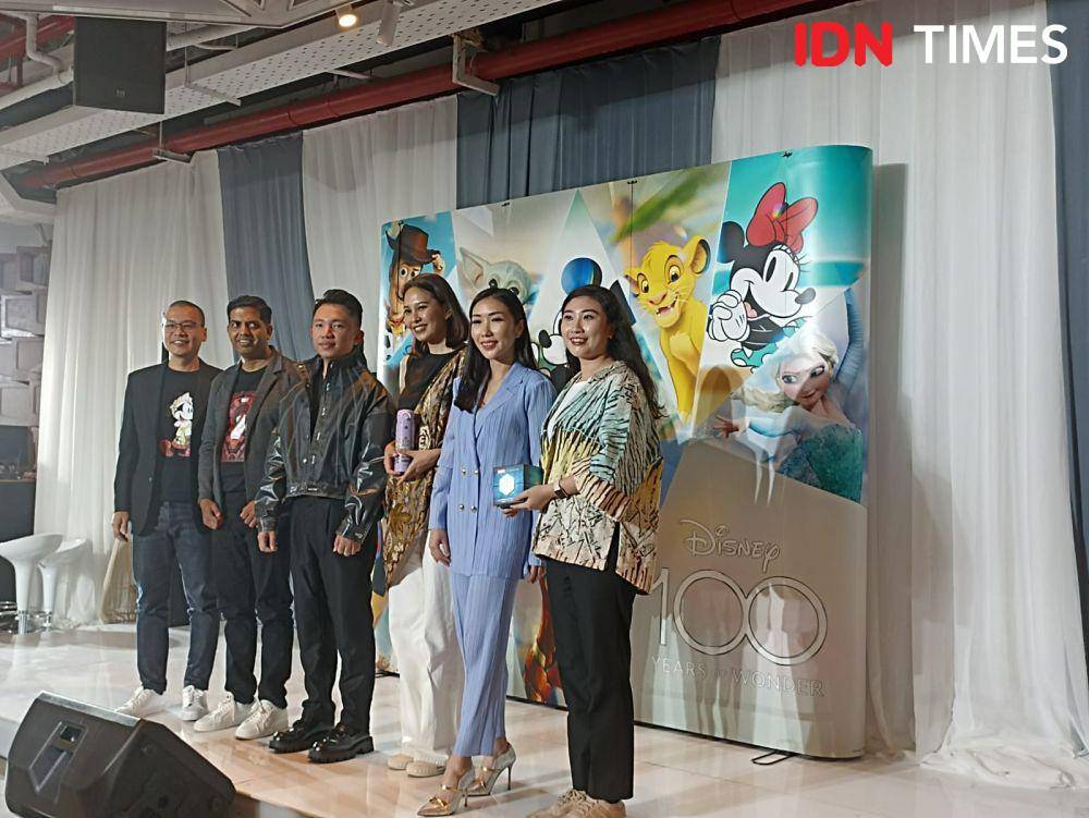 Disney100 Kick-Off Retail Activation Press Conference. 7 Juni 2023. (IDN Times/M. Tarmizi Murdianto)