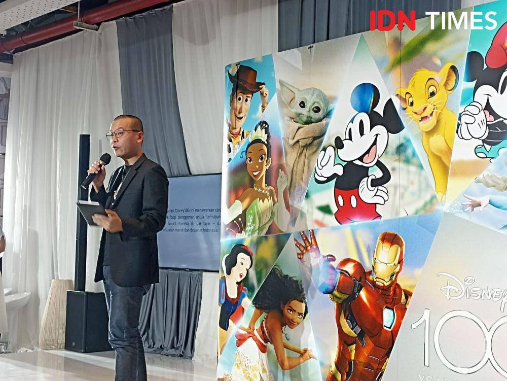 Tan Wee, Indonesia Country Head, Disney Consumer Products, dalam Disney100 Kick-Off Retail Activation Press Conference. 7 Juni 2023. (IDN Times/M. Tarmizi Murdianto)