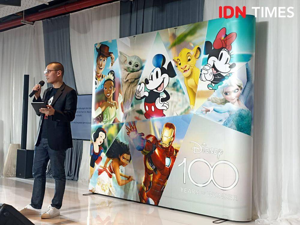 Tan Wee, Indonesia Country Head, Disney Consumer Products, dalam Disney100 Kick-Off Retail Activation Press Conference. 7 Juni 2023. (IDN Times/M. Tarmizi Murdianto)