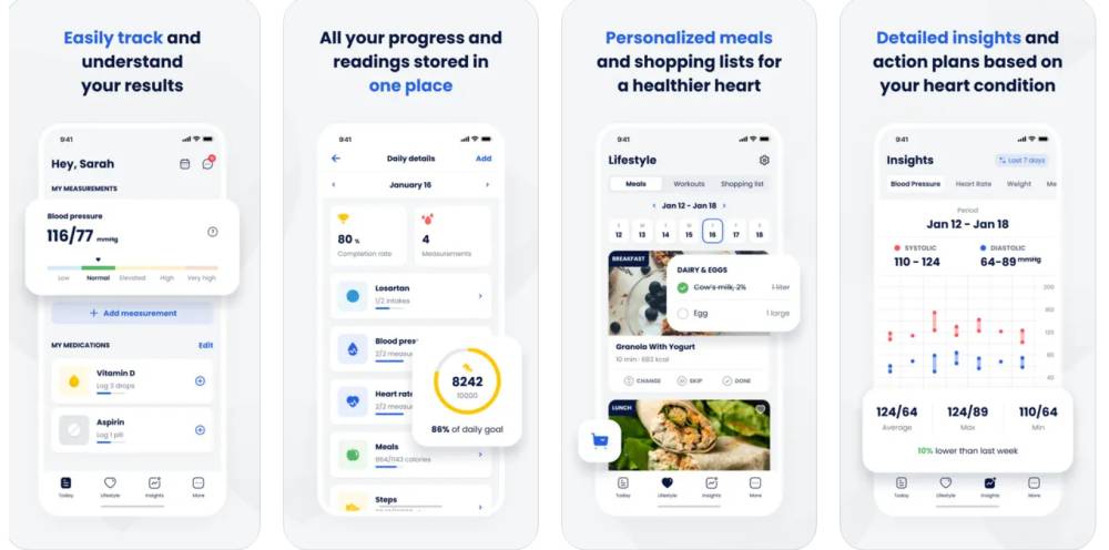 ilustrasi aplikasi Cardi Health (apps.apple.com)