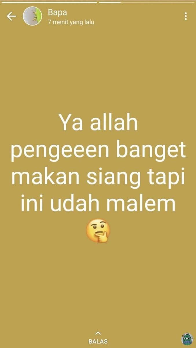 Story WhatsApp (twitter.com/ @tanyarlfes)