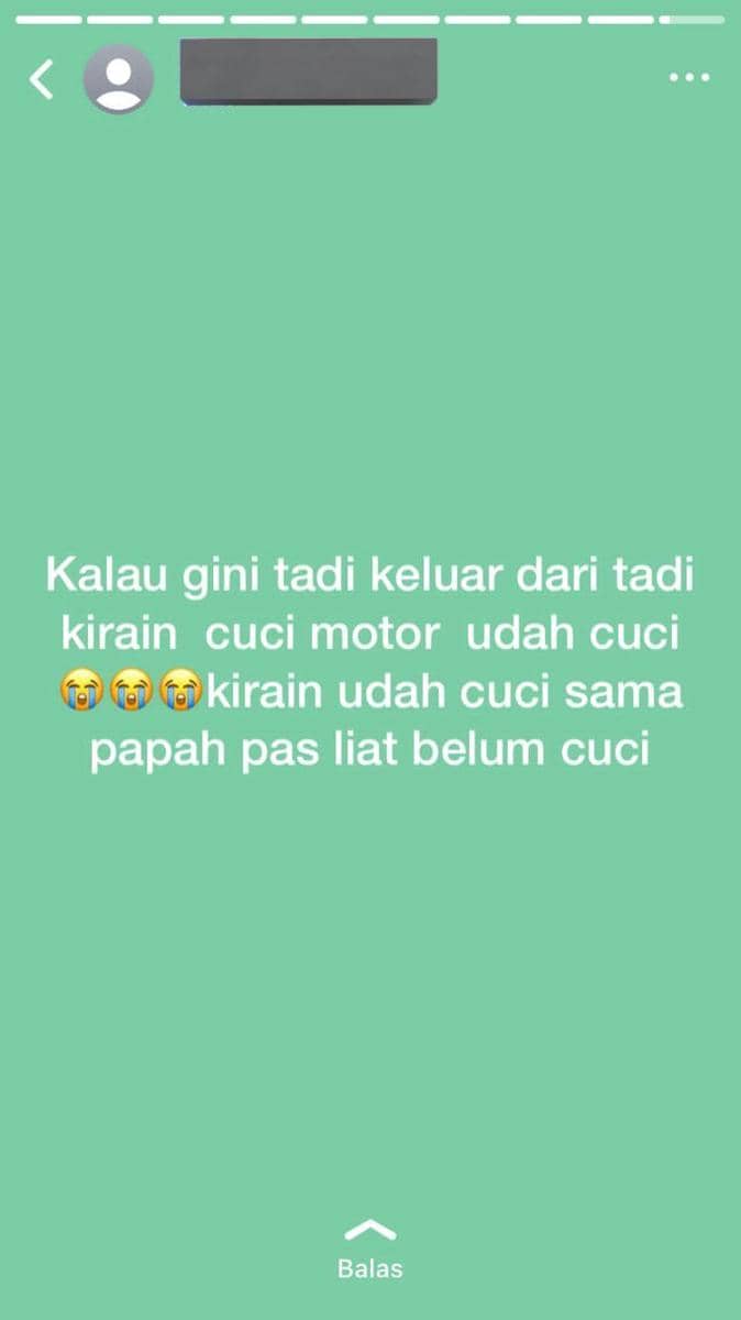 Story whatsApp kocak (twitter.com/ @djarkm)