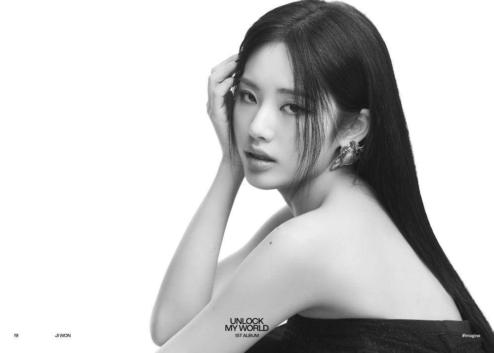 potret Jiwon fromis_9 untuk album Unlock My World versi imagine (twitter.com/realfromis_9)