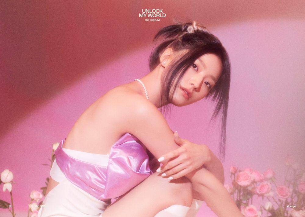 potret Saerom fromis_9 untuk album Unlock My World versi notyet (twitter.com/realfromis_9)