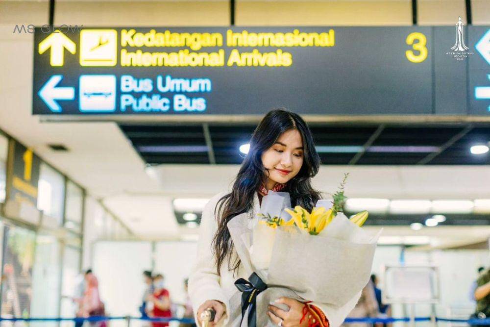 Potret Kedatangan Nguyen Thanh Ha, Miss Eco International 2023 ke Indonesia (Instagram.com/yayasanduniamegabintang)
