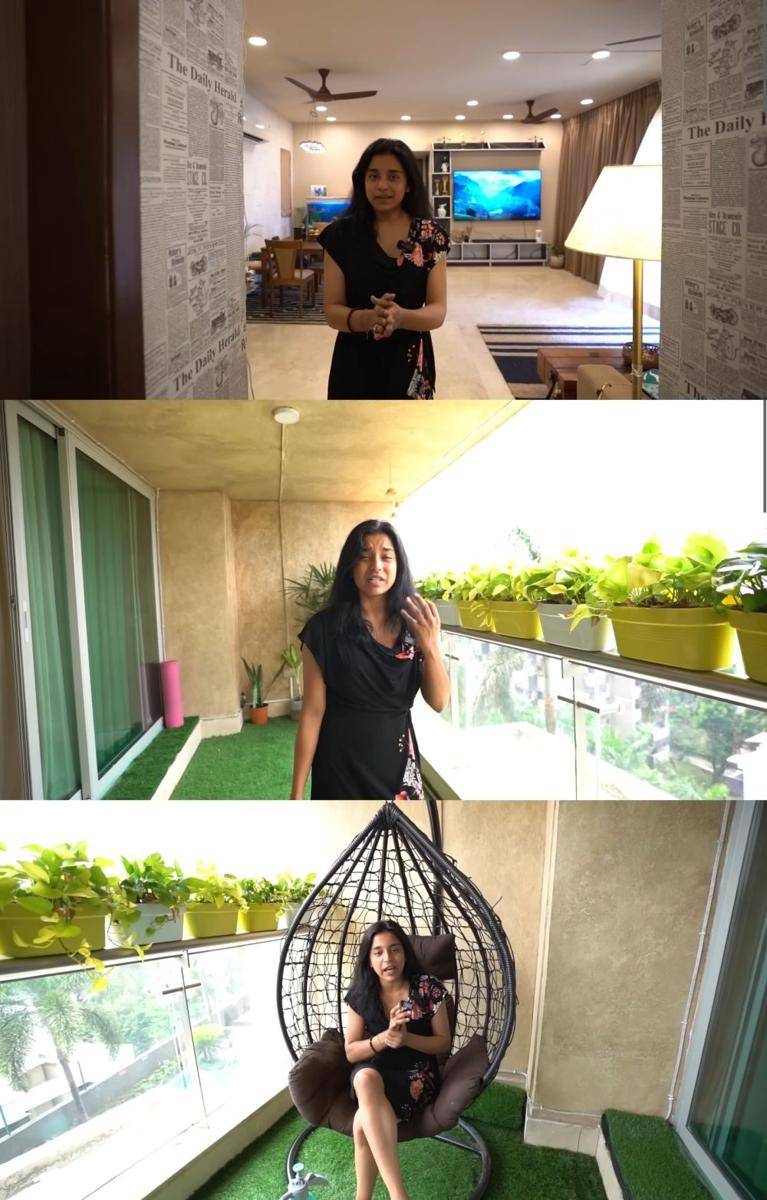 Apartemen Sumbul Touqeer (YouTube.com/SUMBUL TOUQEER)